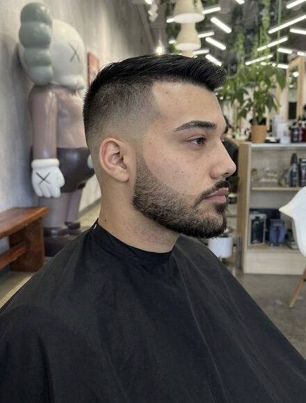 Men's haircut and fade in Miramar — Van Den Berg